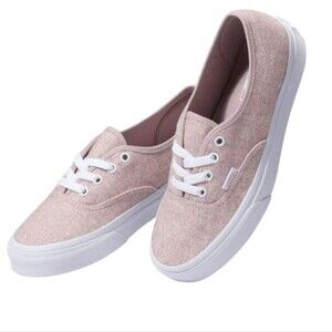 Vans Authentic Sneakers Unisex‎ Flannel Violet Ice Pink Wool Platform Lace Up 8
